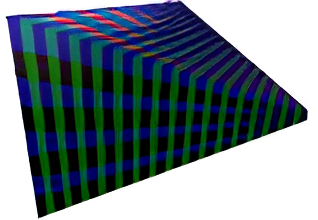 Uniform view space subdivision.